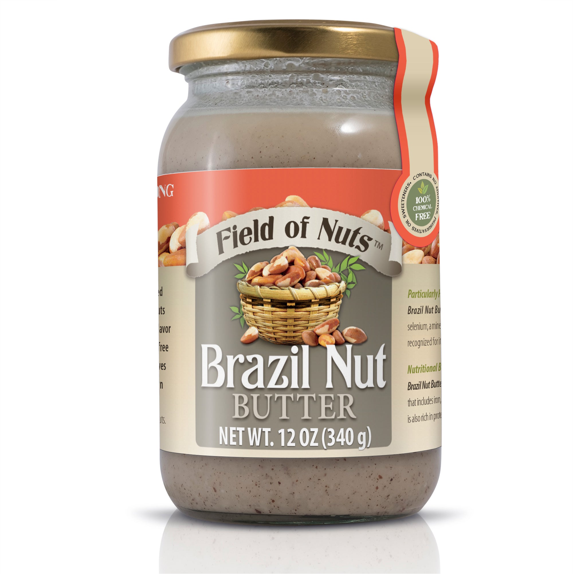Brazil Nut Butter, Sprouted, Organic